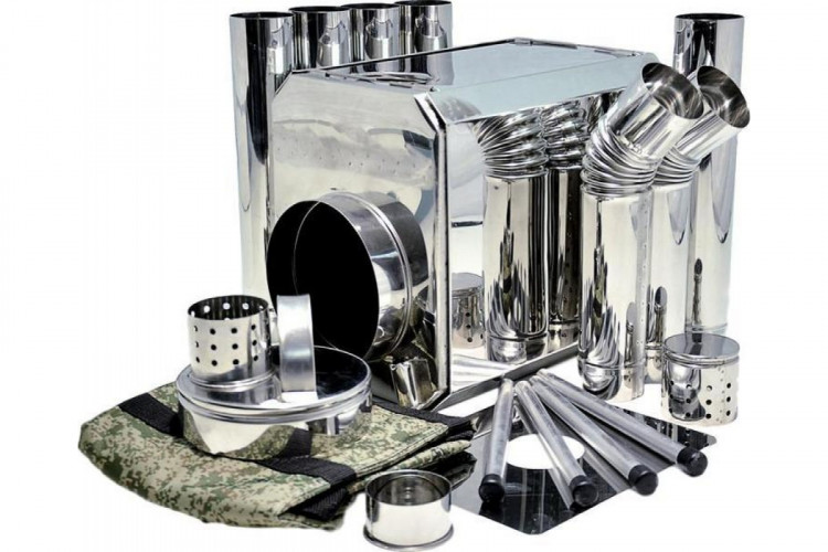 Печь пошехонка Турист 15 л с 3D экранами сталь 0,8мм в Нижнем Тагиле