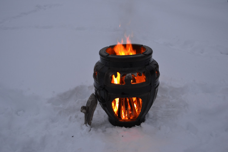 Тандыр-Камин Барельеф в Нижнем Тагиле