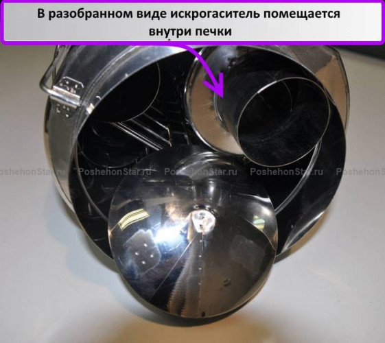 Искрогаситель Средний в Нижнем Тагиле