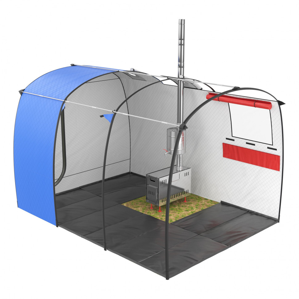Мобильная баня-палатка морж Max