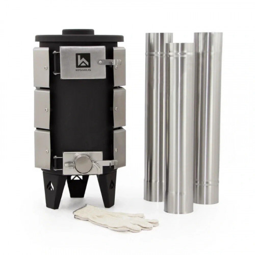 Мультитопливная походная печь Hyggelig LONGHEAT длительного горения в Нижнем Тагиле