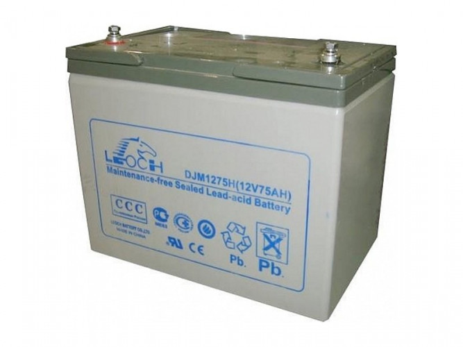 Аккумулятор Leoch DJM1275H (12 В, 75 Ач) в Нижнем Тагиле