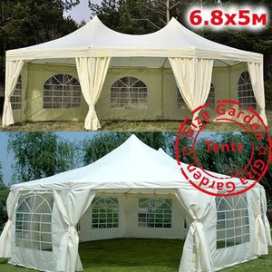 Шатер Пагода восьмиугольная 6,8 х 5 м Giza Garden в Нижнем Тагиле