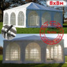 Шатер Пагода Giza Garden 8 x 8 м белый в Нижнем Тагиле