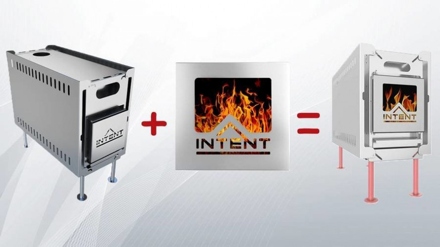 Стеклянная дверца для печи Intent в Нижнем Тагиле