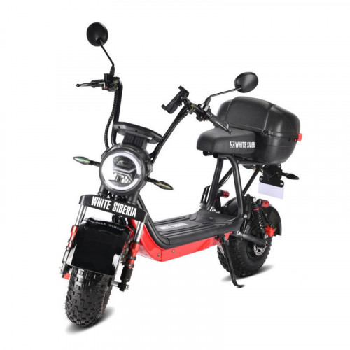 Электроскутер WHITE SIBERIA MINI R 2.0 1200W в Нижнем Тагиле