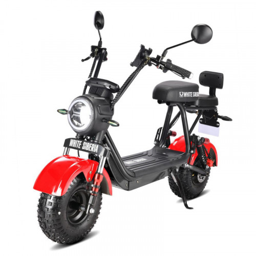 Электроскутер WHITE SIBERIA MINI R 2.0 1200W в Нижнем Тагиле