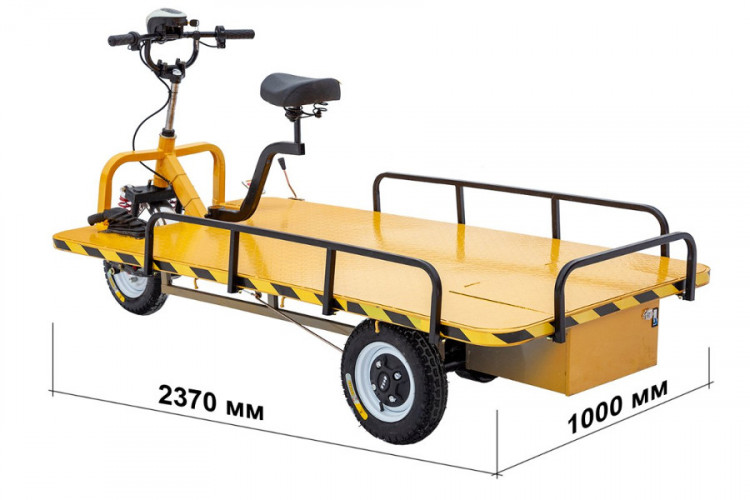 Грузовая электрическая тележка RuTrike ТАКСА ВАЙД в Нижнем Тагиле