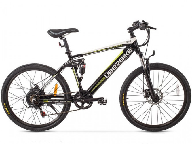 Электровелосипед UberBike S26 S 350W Black в Нижнем Тагиле