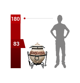 Тандыр Легенды с эффектом кракле в Нижнем Тагиле