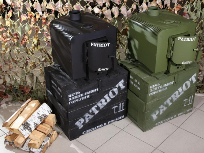 Печь длительного горения Grill’D Patriot 200 в Нижнем Тагиле