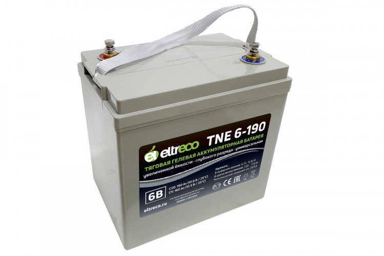Тяговый аккумулятор Eltreco TNE6-190 (6V150A/H C3) в Нижнем Тагиле