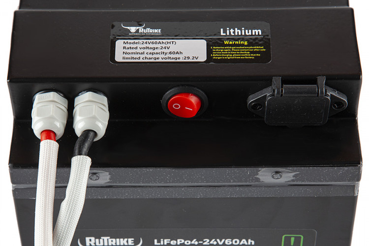 Тяговый железо-фосфатный аккумулятор RuTrike LiFePO4 60V48Ah (60А) в Нижнем Тагиле