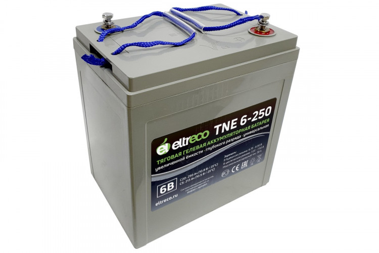Тяговый аккумулятор Eltreco TNE6-250 (6V200A/H C3) в Нижнем Тагиле