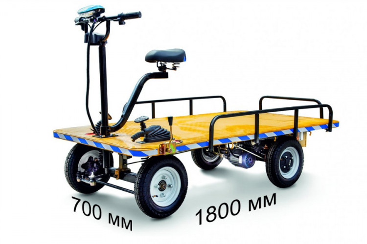 Грузовая электрическая тележка RuTrike СКЛАД 1800 в Нижнем Тагиле