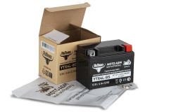 Аккумулятор стартерный для мототехники Rutrike YTX4L-BS (12V/4Ah)