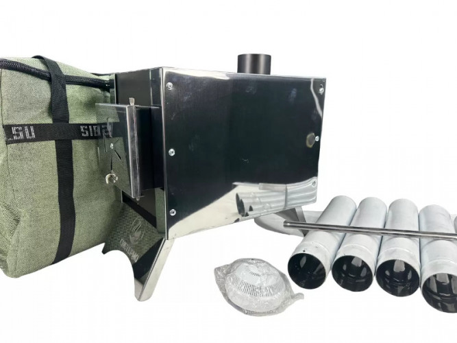 Печь дровяная Сибирка средняя из нержавейки  в Нижнем Тагиле