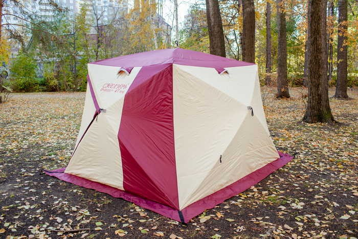 Зимняя палатка для рыбалки Куб Снегирь 4T Long в Нижнем Тагиле