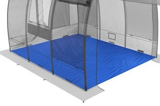 Пол из тарпаулина для палатки бани МОРЖ МАХ-МОРЖ Шатёр в Нижнем Тагиле