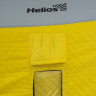 Палатка для рыбалки Helios утепл. Куб 1,8х1,8 желтый/серый в Нижнем Тагиле