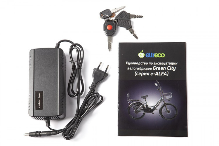 Электровелосипед  Green City e-ALFA NEW для курьеров в Нижнем Тагиле