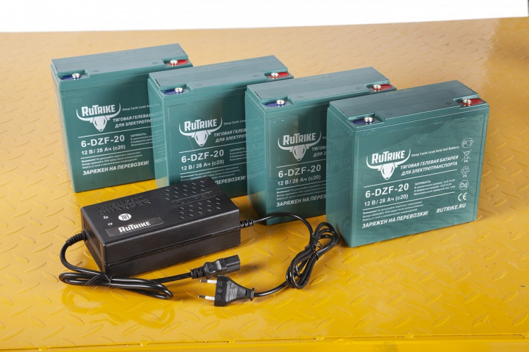 Грузовая электрическая тележка RuTrike Плита 1500 в Нижнем Тагиле