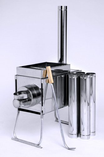 Печь Инвент Экономка средняя со стац. экранами в сумке в Нижнем Тагиле