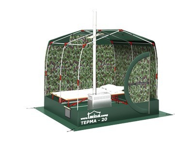 Мобильная баня ТЕРМА-20 в Нижнем Тагиле