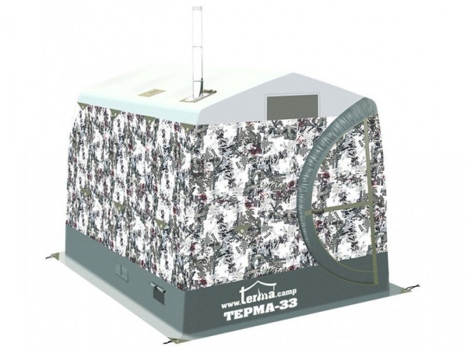 Зимняя палатка Терма-33 в Нижнем Тагиле