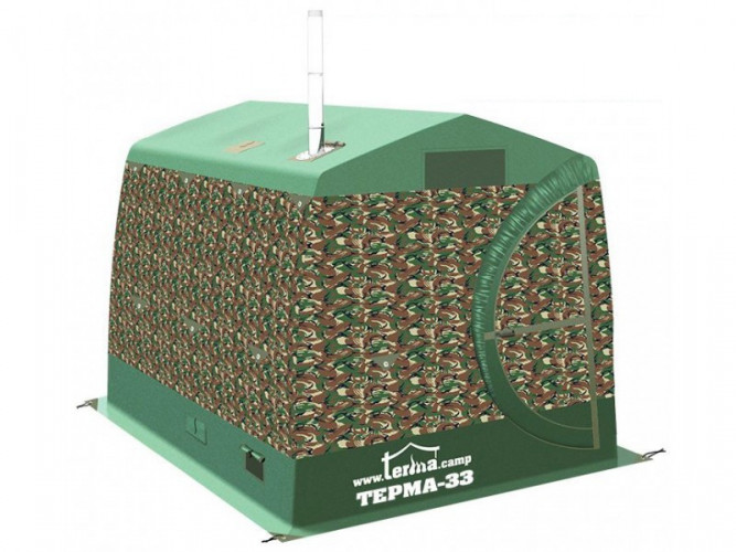 Зимняя палатка Терма-33 в Нижнем Тагиле