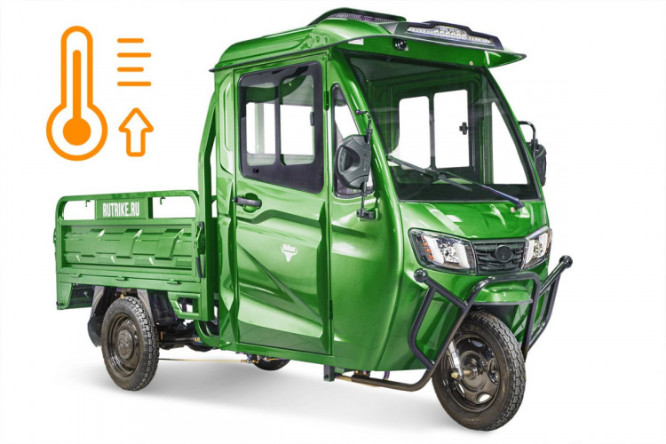Электротрицикл Rutrike КАРГО Кабина обогрев 1500 грузовой в Нижнем Тагиле