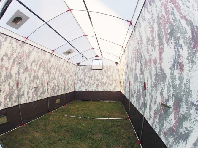 Зимняя палатка Терма-42 в Нижнем Тагиле