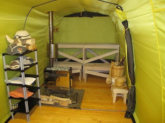 Зимняя палатка Терма-42 в Нижнем Тагиле