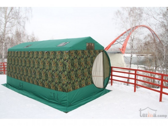 Зимняя палатка Терма-44 в Нижнем Тагиле