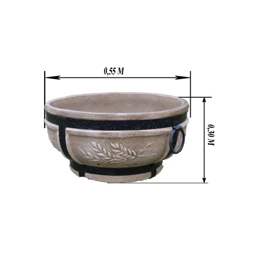 Очаг для костра малый Подсолнух в Нижнем Тагиле