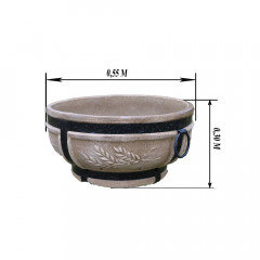 Очаг для костра малый Подсолнух