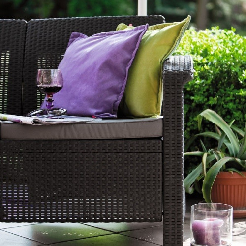 Диван садовый Keter Corfu II Love Seat Max в Нижнем Тагиле