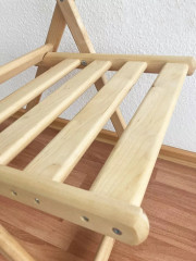 Стул складной деревянный