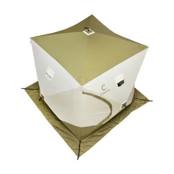 Палатка зимняя куб СЛЕДОПЫТ Premium 2.1x2.1 в Нижнем Тагиле