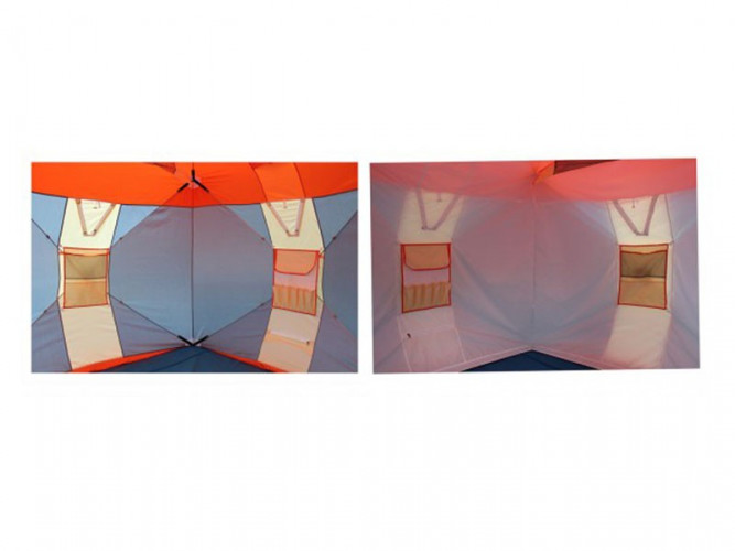 Палатка для рыбалки Нельма Куб 2 Люкс в Нижнем Тагиле