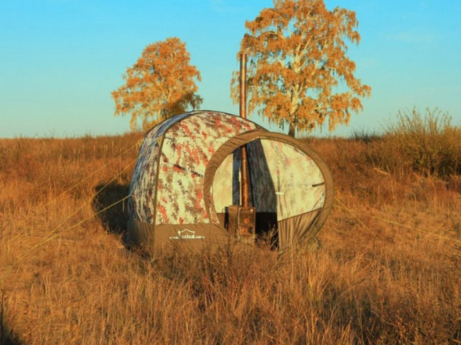 Мобильная баня ТЕРМА-10 с 1 окном (походная) в Нижнем Тагиле
