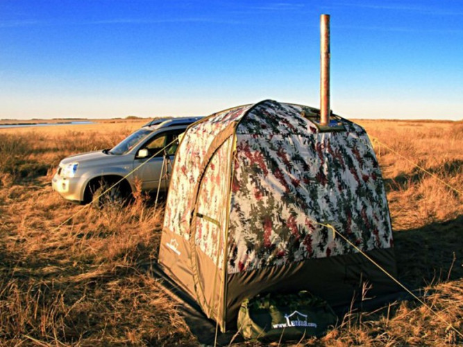 Мобильная баня ТЕРМА-10 с 1 окном (походная) в Нижнем Тагиле