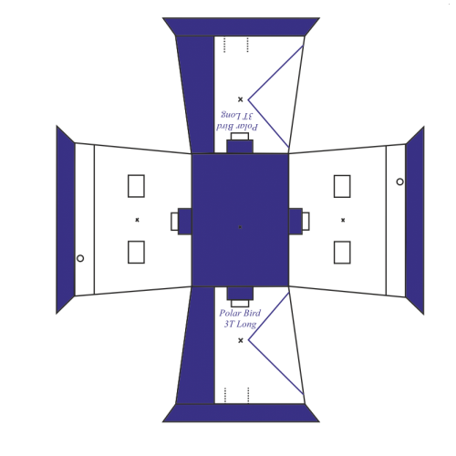 Зимняя палатка Polar Bird 4T Long компакт в Нижнем Тагиле