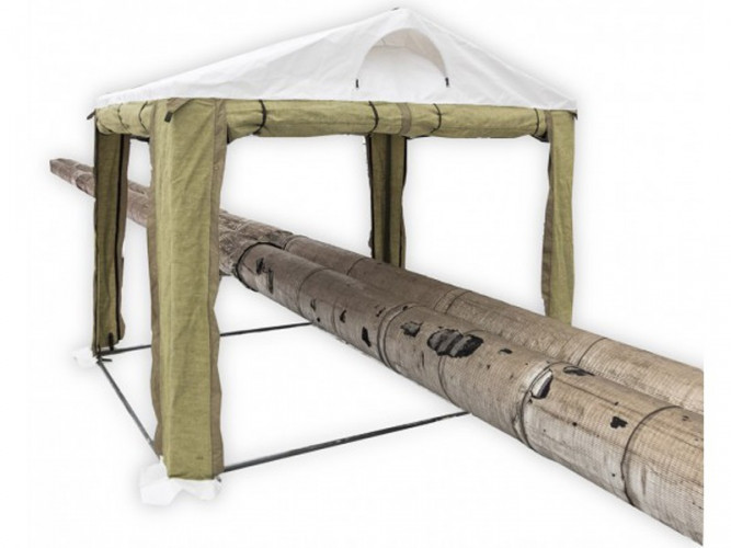 Палатка сварщика 2,0 X 2,0 ПВХ/брезент в Нижнем Тагиле