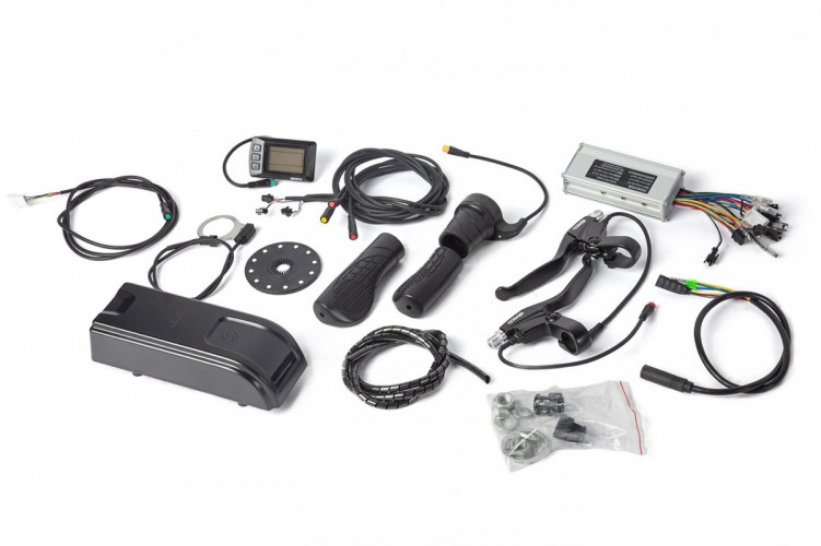 Мотор-колесо Eltreco 48V 350W LCD 26" передний АКБ HL 48V 10А/ч в Нижнем Тагиле