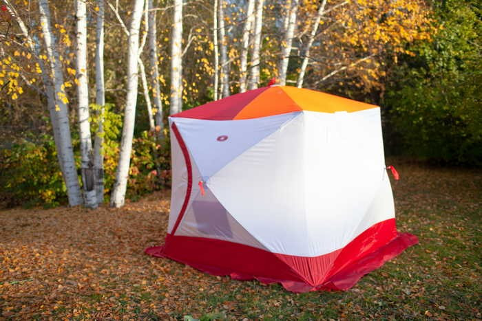 Палатка для рыбалки Медведь КУБ-4 Утепленная в Нижнем Тагиле