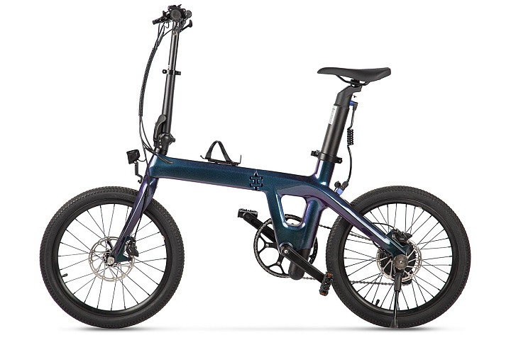 Электровелосипед складной Carbon 20" Sporto в Нижнем Тагиле