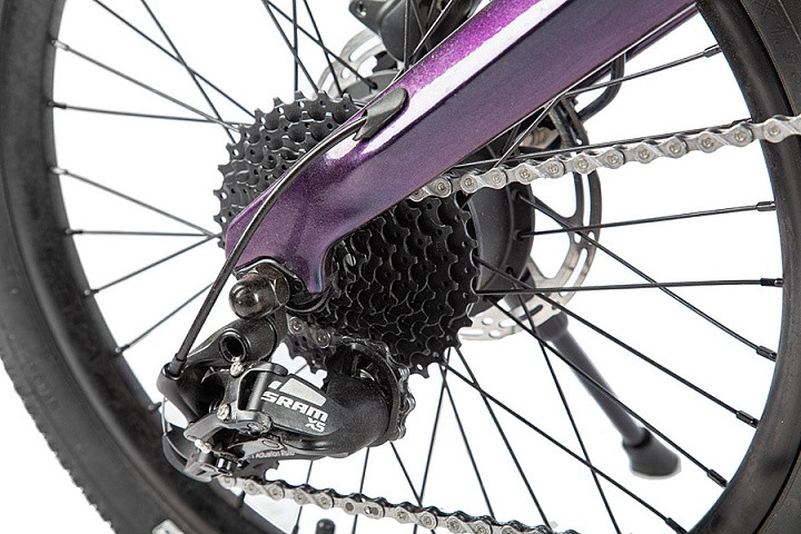 Электровелосипед складной Carbon 20" Sporto в Нижнем Тагиле