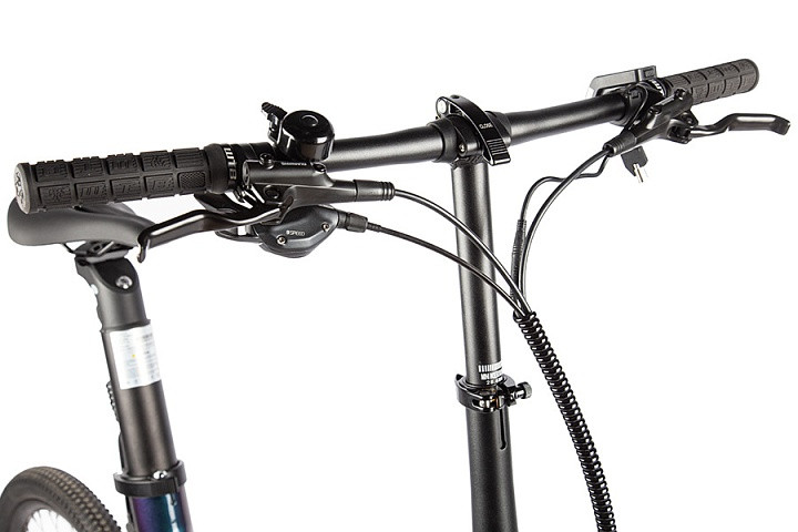 Электровелосипед складной Carbon 20" Sporto в Нижнем Тагиле