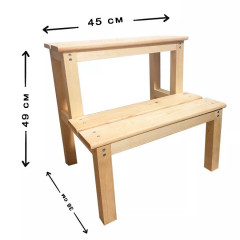 Табурет-стремянка деревянный